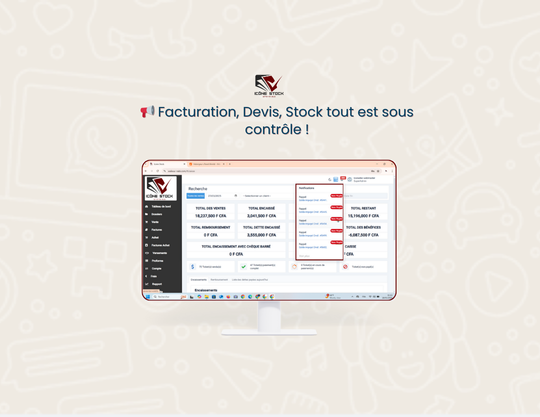 logiciel de gestion de stock et de facturation au sénégal